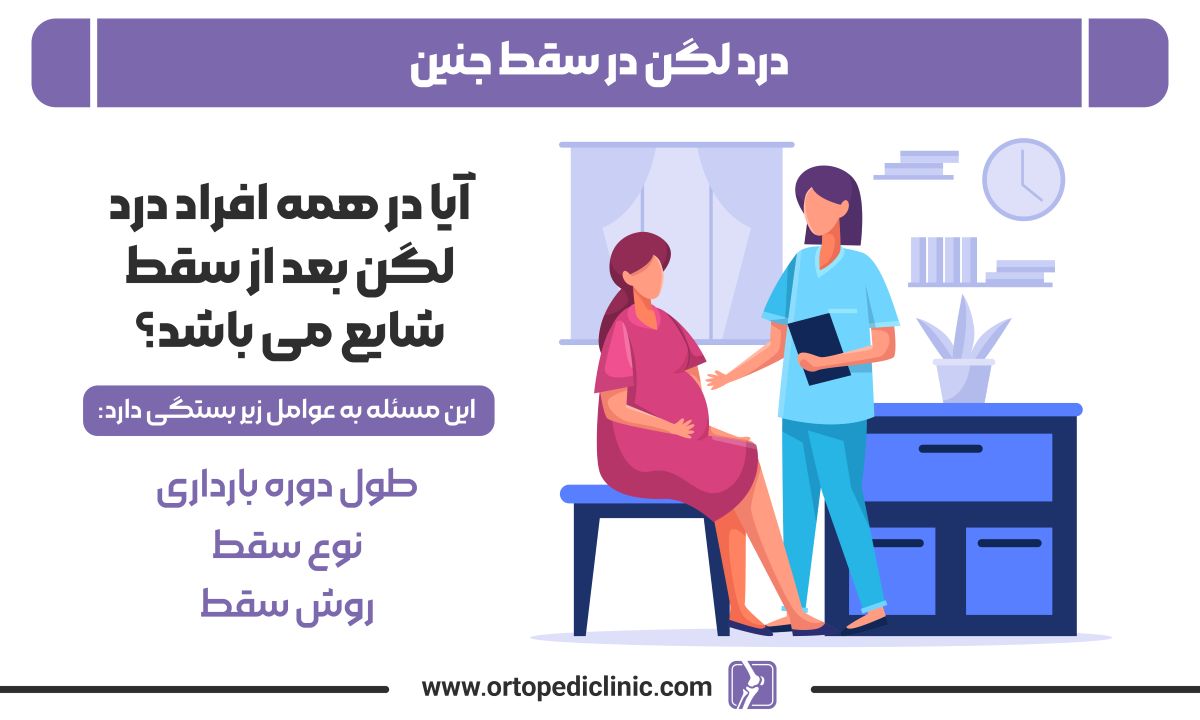 درد لگن در سقط جنین